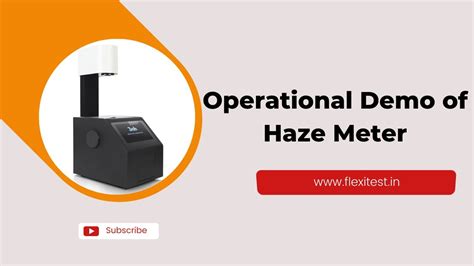 Haze Meter distribute|how to measure haze.